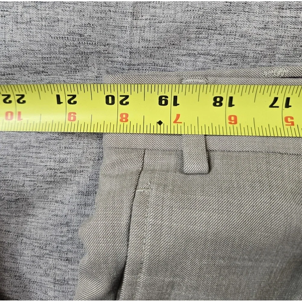 Lauren  by Ralph Lauren Men's Pleated Dress Pants Cuff Hem Lightweight 40